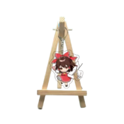 Touhou Project Anime Reimu Hakurei Keychain Pendant