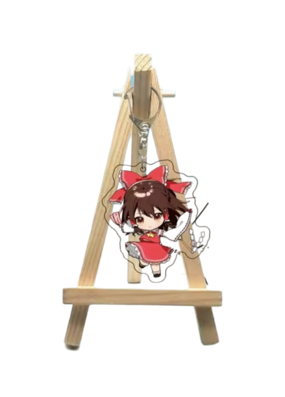Touhou Project Anime Reimu Hakurei Keychain Pendant
