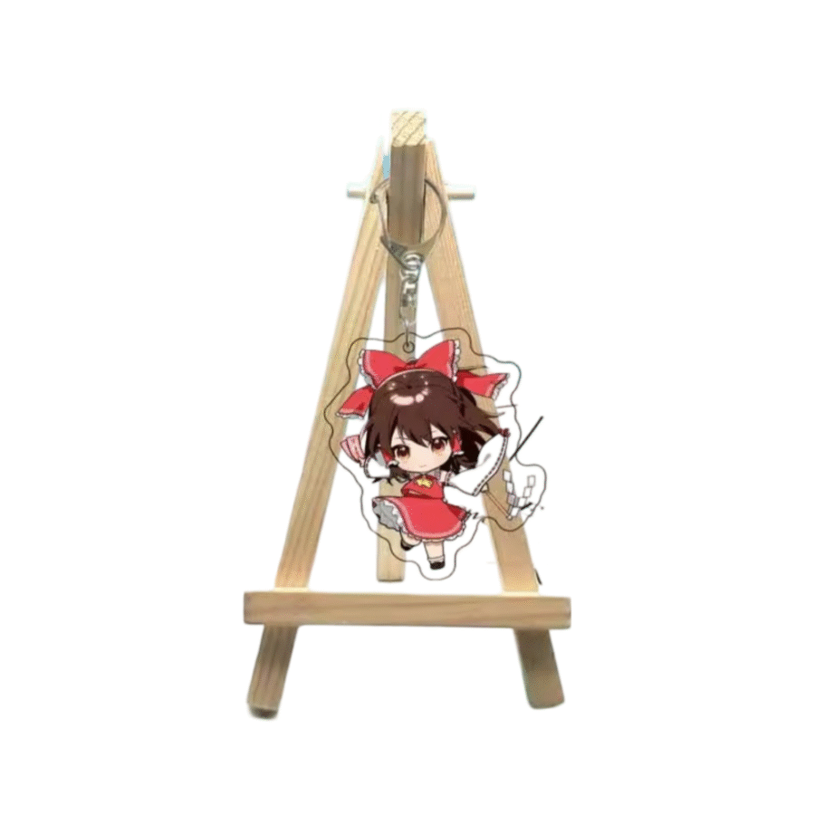 Touhou Project Anime Reimu Hakurei Keychain Pendant Touhou Project Anime Reimu Hakurei Keychain Pendant
