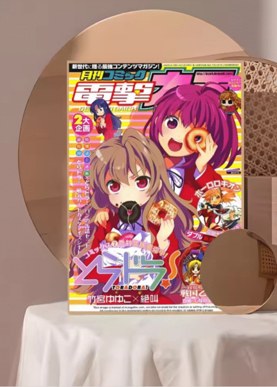 Toradora Anime Print Sticky Poster