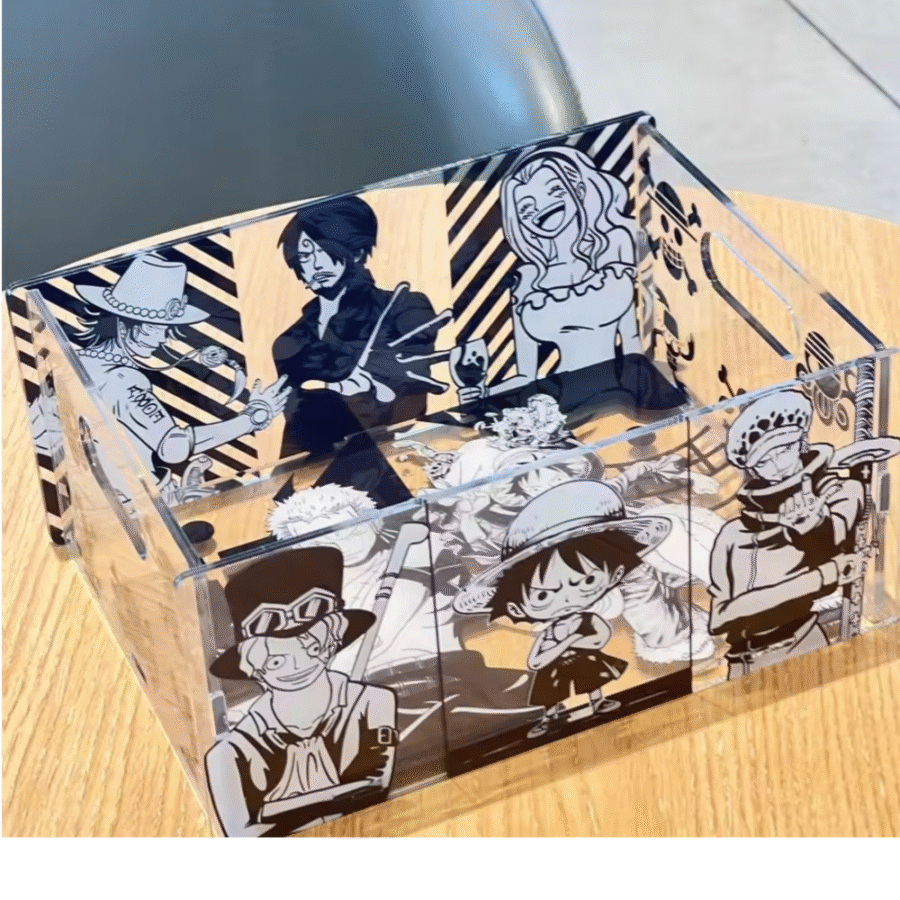 One Piece Anime Acrylic Splicing Storage Box One Piece Anime Acrylic Splicing Storage Box