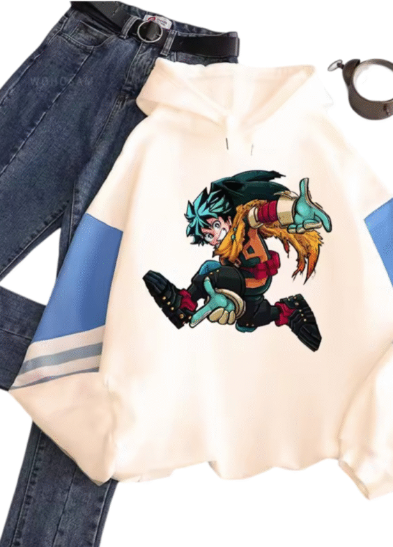 Anime My Hero Academia Izuku Midoriya Pullover