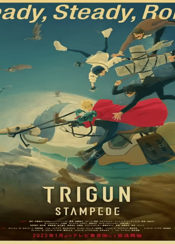 Anime Trigun Stampede Painting Poster Wall Art