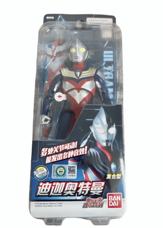 17.5cm Anime Ultraman Tiga Movable Action Figure Toy