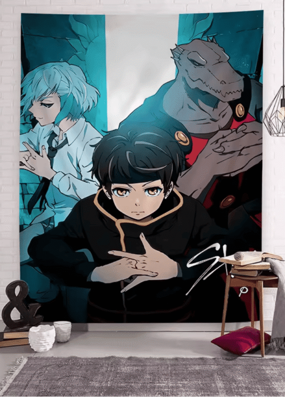 Anime Tower Of God Wall Hanging Tapestries