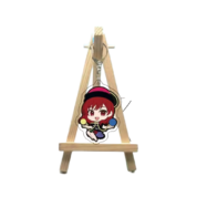 Anime Touhou Project Hecatia Lapislazuli Keychain Pendant