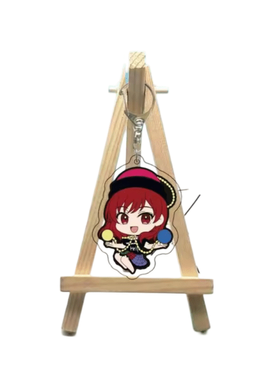 Anime Touhou Project Hecatia Lapislazuli Keychain Pendant