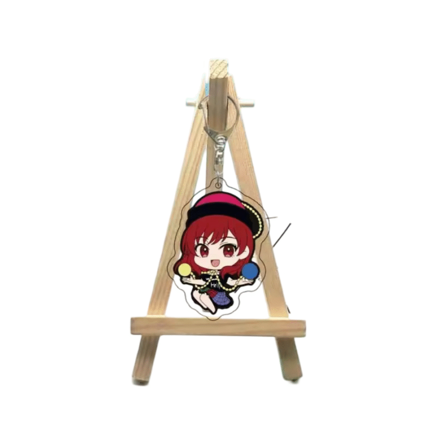 Anime Touhou Project Hecatia Lapislazuli Keychain Pendant Anime Touhou Project Hecatia Lapislazuli Keychain Pendant