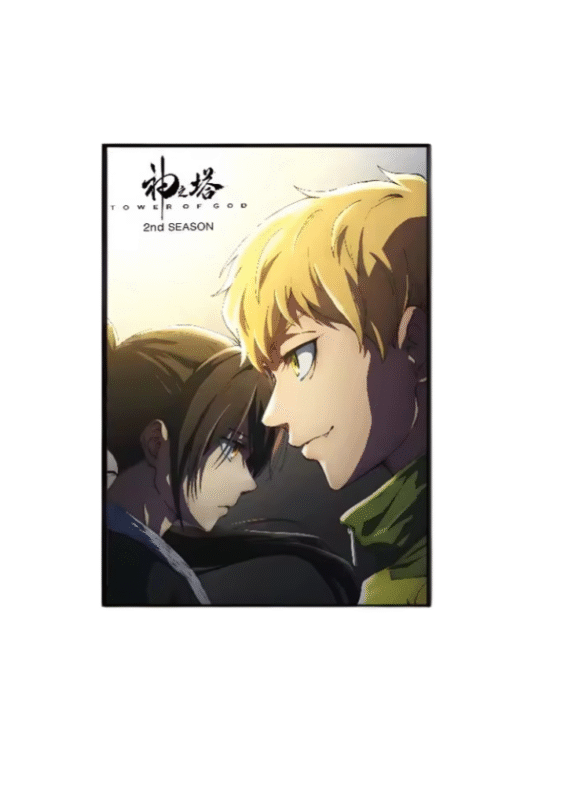 Anime Tower Of God Ja Wangnan And Anaak Jahad Wall Poster