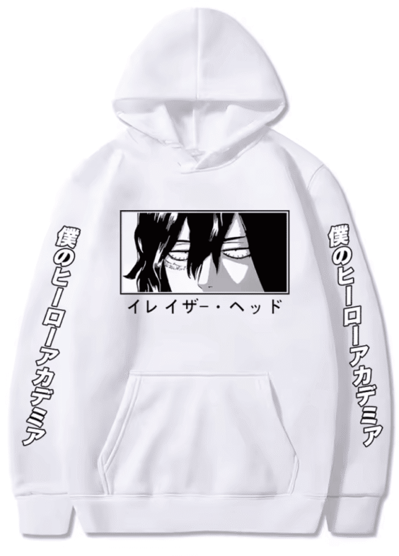 Anime My Hero Academia Shota Aizawa Hoodie