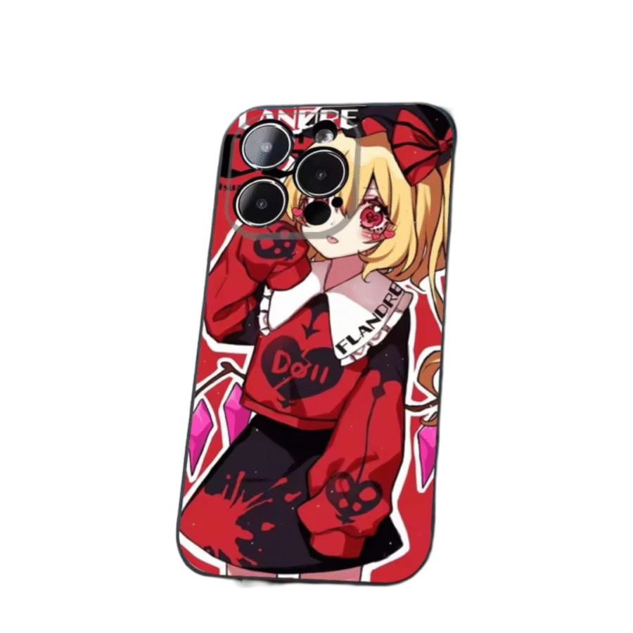 Anime Touhou Project Flandre Scarlet Phone Case For iPhone Anime Touhou Project Flandre Scarlet Phone Case For iPhone