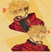 Anime Vash The Stampede Wall Art Poster