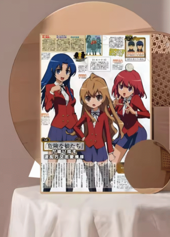 Anime Toradora Print Sticky Poster