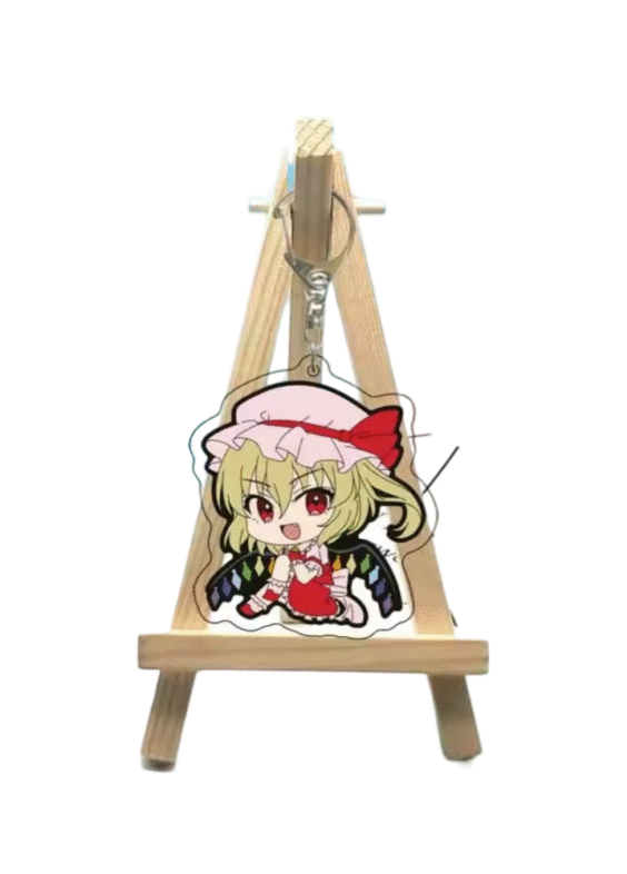 Anime Touhou Project Flandre Scarlet Keychain Pendant