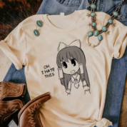 Touhou Project Reimu Hakurei Anime Cotton T-Shirt