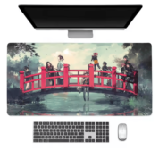 Anime Touken Ranbu Characters Print Desk Mat