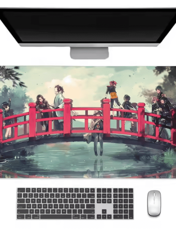 Anime Touken Ranbu Characters Print Desk Mat