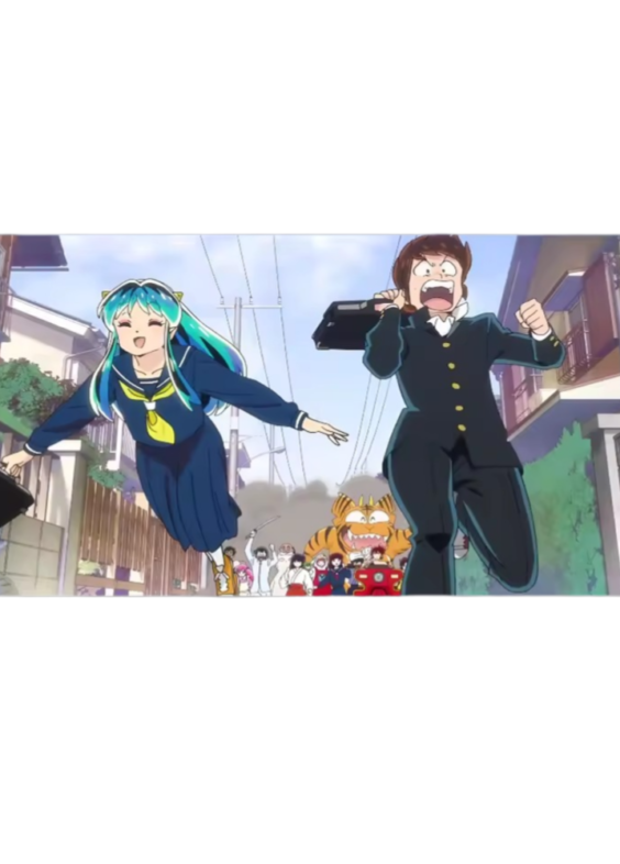 Urusei Yatsura Ataru Moroboshi And Lum Anime Mouse Pad