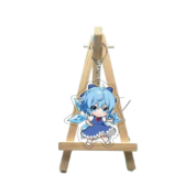 Anime Touhou Project Cirno Keychain Pendant