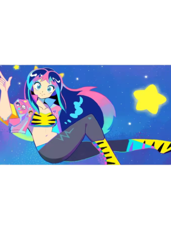 Urusei Yatsura Anime Lum Print Mouse Pad