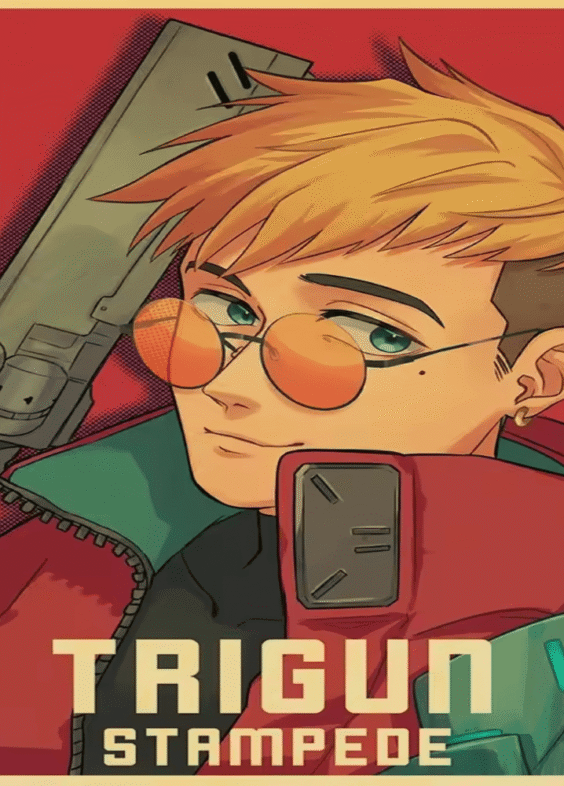 Trigun Stampede Anime Painting Poster Wall Art