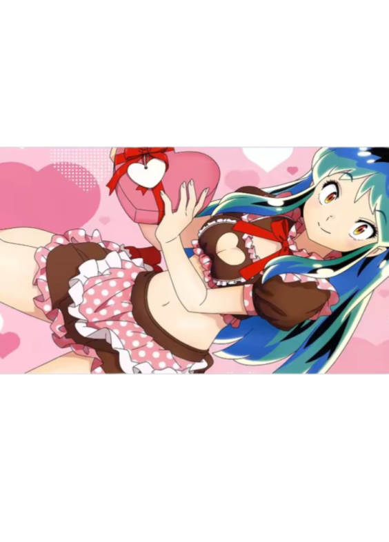Anime Urusei Yatsura Lum Print Mouse Pad
