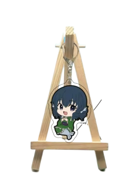 Anime Touhou Project Wakasagihime Keychain Pendant