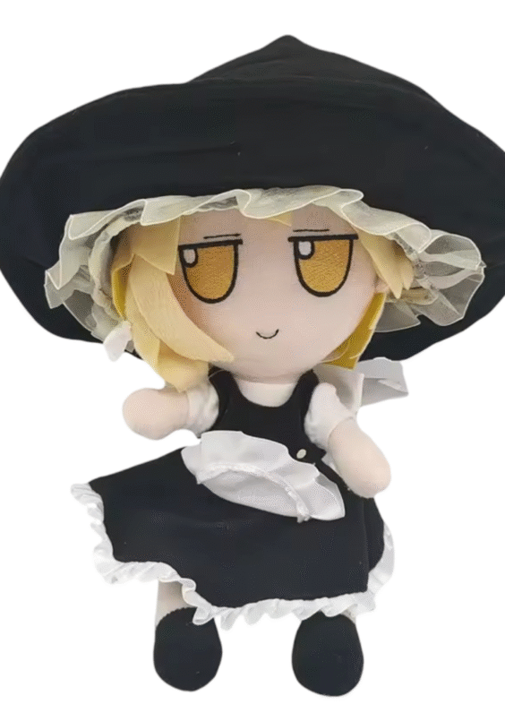 23cm Anime Touhou Project Marisa Kirisame Plush Toy