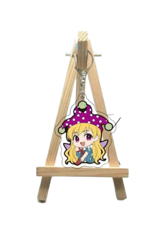 Anime Touhou Project Clownpiece Keychain Pendant