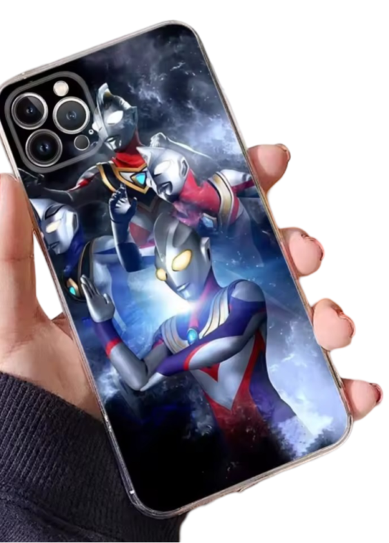 Anime Ultraman Tiga Phone Case For iPhone