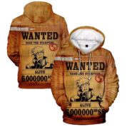 Anime Trigun Vash The Stampede Dead Or Alive 3D Printed Hoodie