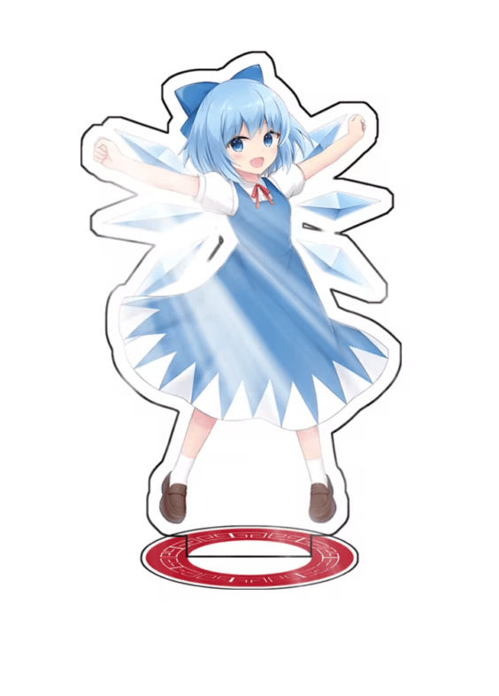 Anime Touhou Project Cirno Acrylic Stand