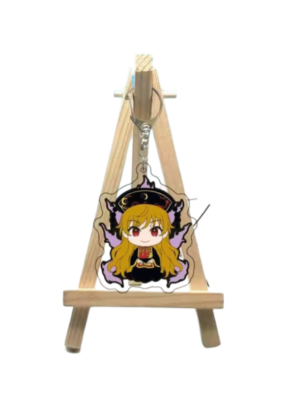 Anime Touhou Project Junko Keychain Pendant