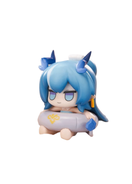 Anime Arknights Fang Rhodes Island Beach Party Figure Toy