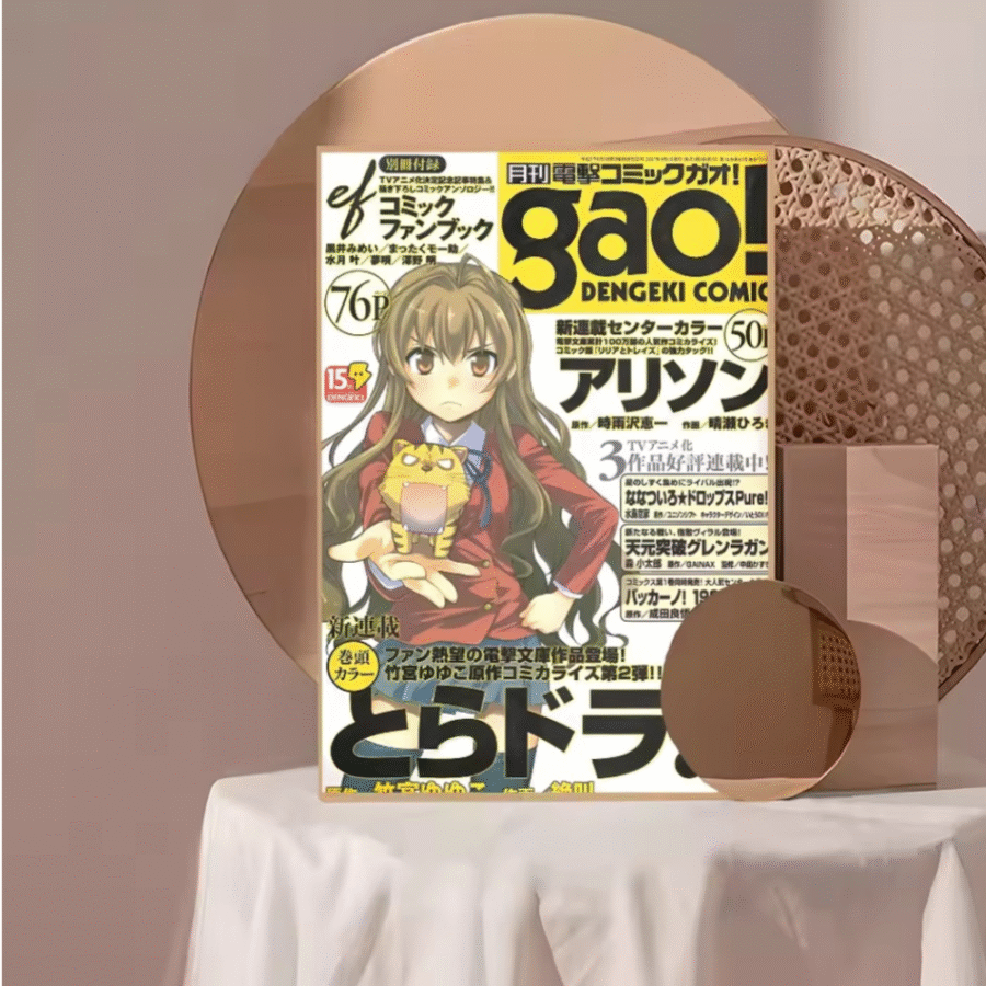 Anime Toradora Taiga Aisaka Print Sticky Poster Anime Toradora Taiga Aisaka Print Sticky Poster