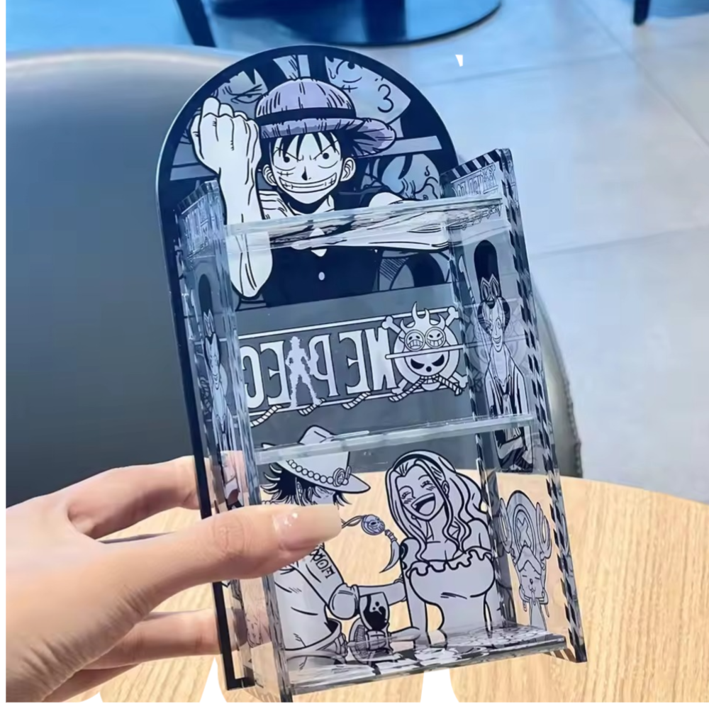 One Piece Anime Acrylic Storage Box One Piece Anime Acrylic Storage Box