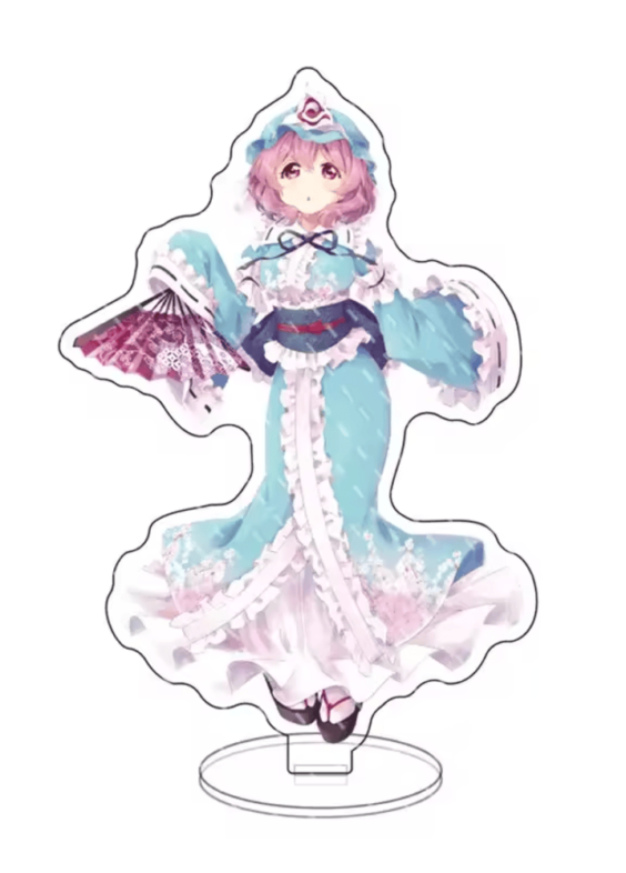 Touhou Project Anime Yuyuko Saigyouji Acrylic Stand