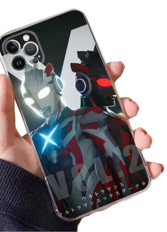 Anime Ultraman X And Orb Phone Case For iPhone