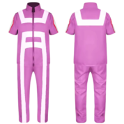 Anime My Hero Academia Izuku Midoriya Pink Uniform Cosplay Costume