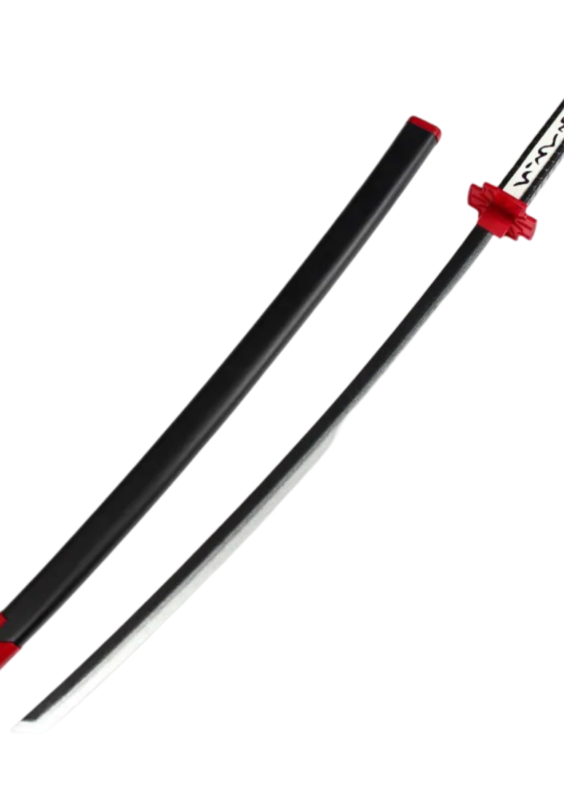 104cm Anime Akame Ga Kill Teigu Murasame Poison Strike Night Raid Sword Black Wooden Weapon