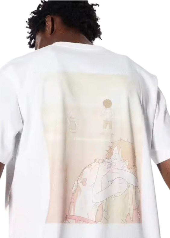 Anime One Piece 25th Anniversary Luffy And Ace T-Shirt