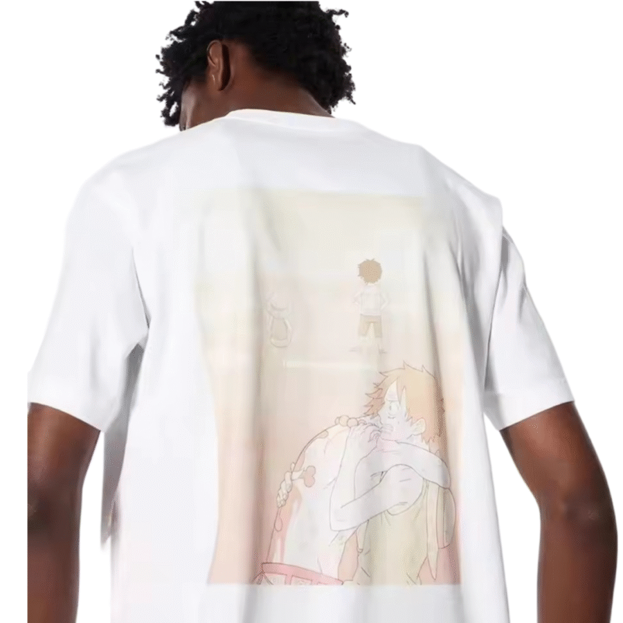 Anime One Piece 25th Anniversary Luffy And Ace T-Shirt Anime One Piece 25th Anniversary Luffy And Ace T-Shirt