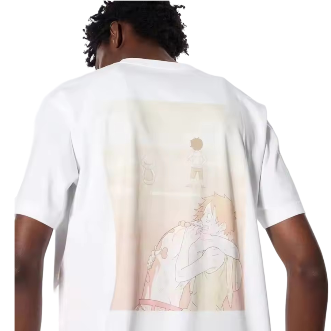 Anime One Piece 25th Anniversary Luffy And Ace T-Shirt Anime One Piece 25th Anniversary Luffy And Ace T-Shirt