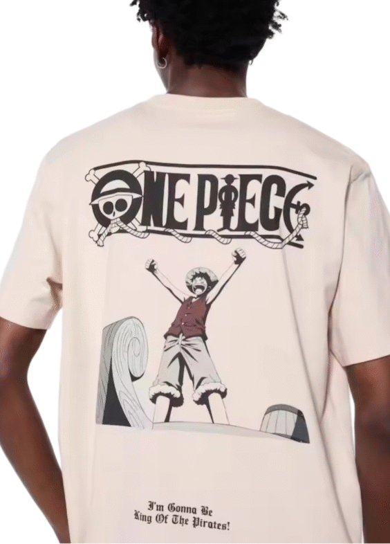 Anime One Piece 25th Anniversary Luffy T-Shirt