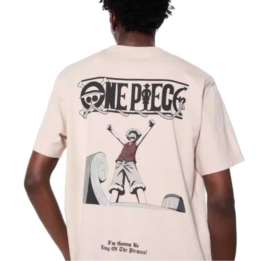 Anime One Piece 25th Anniversary Luffy T-Shirt Anime One Piece 25th Anniversary Luffy T-Shirt