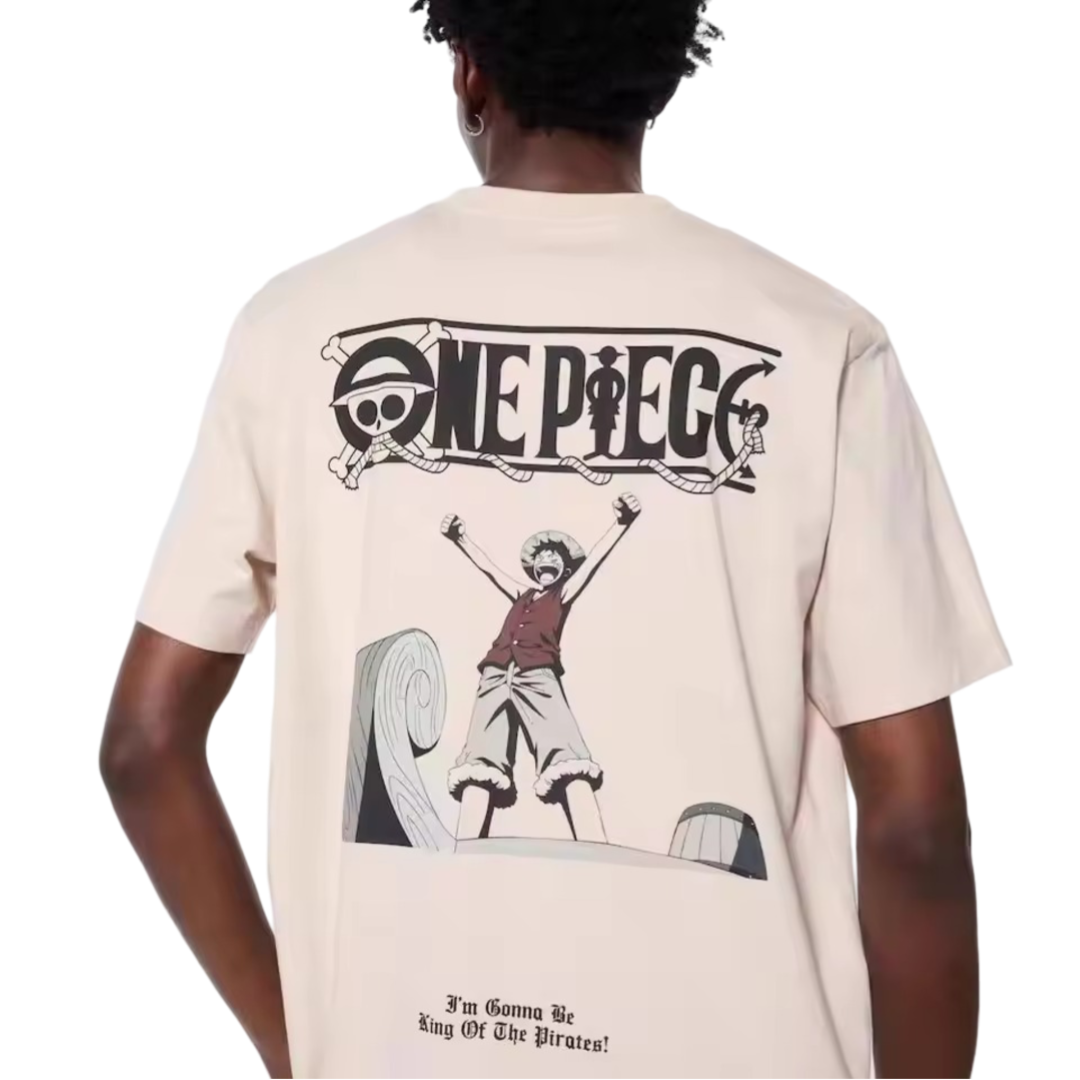 Anime One Piece 25th Anniversary Luffy T-Shirt Anime One Piece 25th Anniversary Luffy T-Shirt