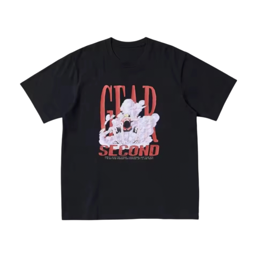Anime One Piece 25th Anniversary Gear Second Luffy T-Shirt Anime One Piece 25th Anniversary Gear Second Luffy T-Shirt