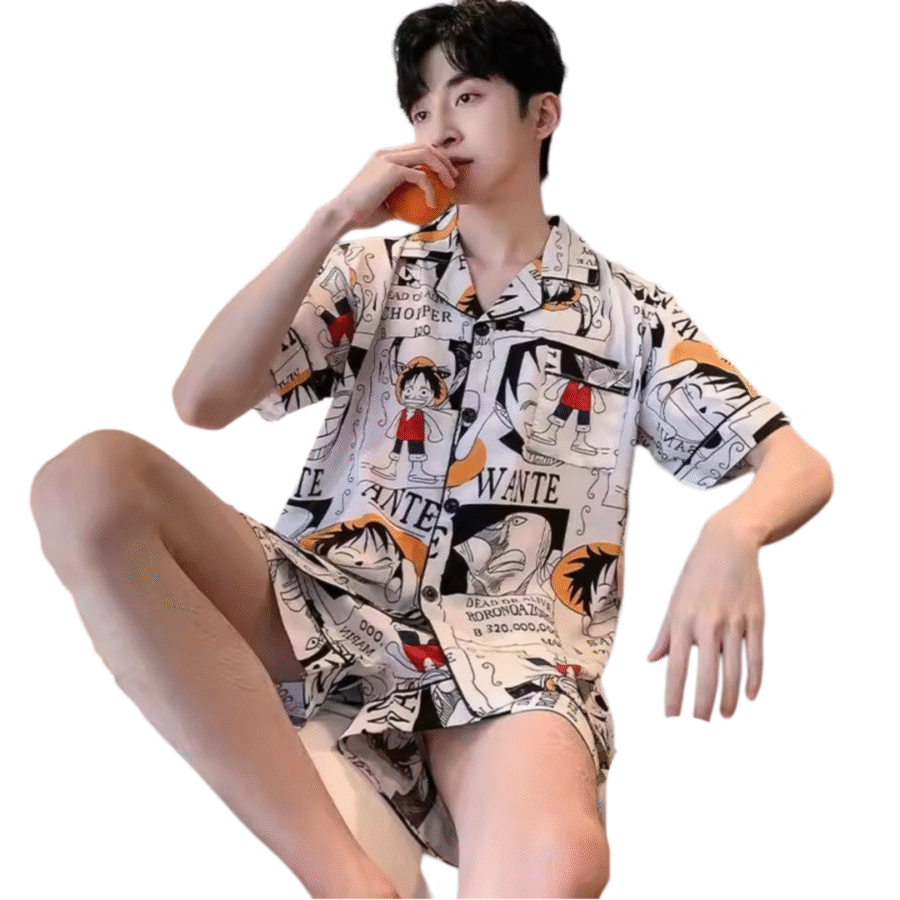 Anime One Piece Home Suit Two-Piece Set Anime One Piece Home Suit Two-Piece Set