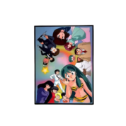 Anime Urusei Yatsura Character Poster Wall Art