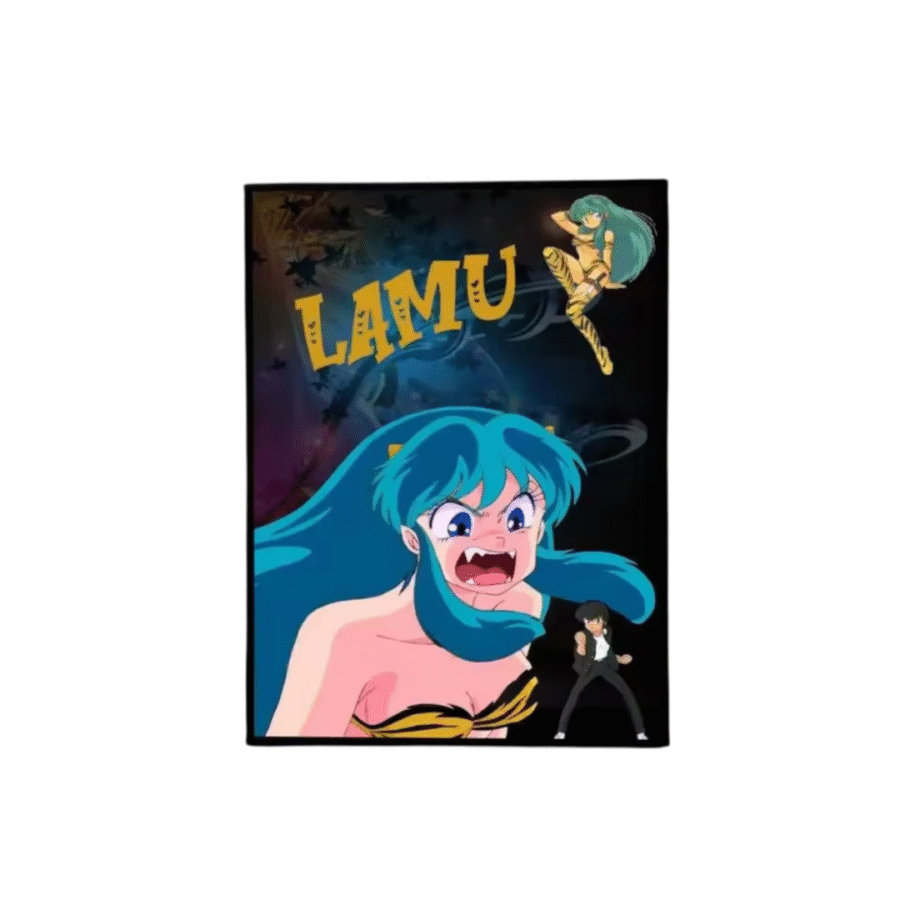 Anime Urusei Yatsura Lum And Ataru Moroboshi Poster Wall Art Anime Urusei Yatsura Lum And Ataru Moroboshi Poster Wall Art